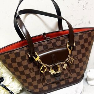 Authentic Louis Vuitton DISCONTINUED Damier Emene Manosque PM Bag